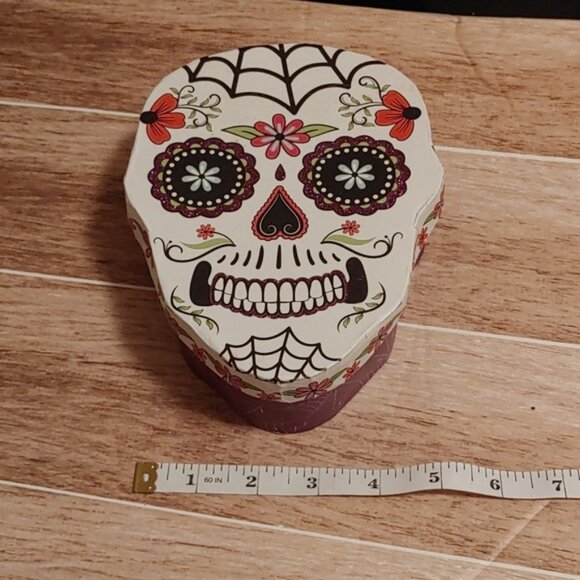 Skull paper gift box halloween birthday muerto creative - Picture 8 of 9
